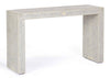 Bone Inlay Floral Console Table Grey 1