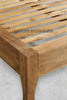 Hand-carved Lombok Bed Natural Brown | Wood Carved Bed Natural Frame