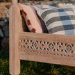 Handcarved Ezana Canopy Daybed Natural 10