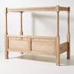 Handcarved Ezana Canopy Daybed Natural 4