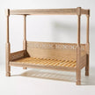 Handcarved Ezana Canopy Daybed Natural 3