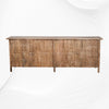 Handcarved Tribal Design Sideboard Natural 1