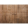 Handcarved Tribal Design Sideboard Natural 2