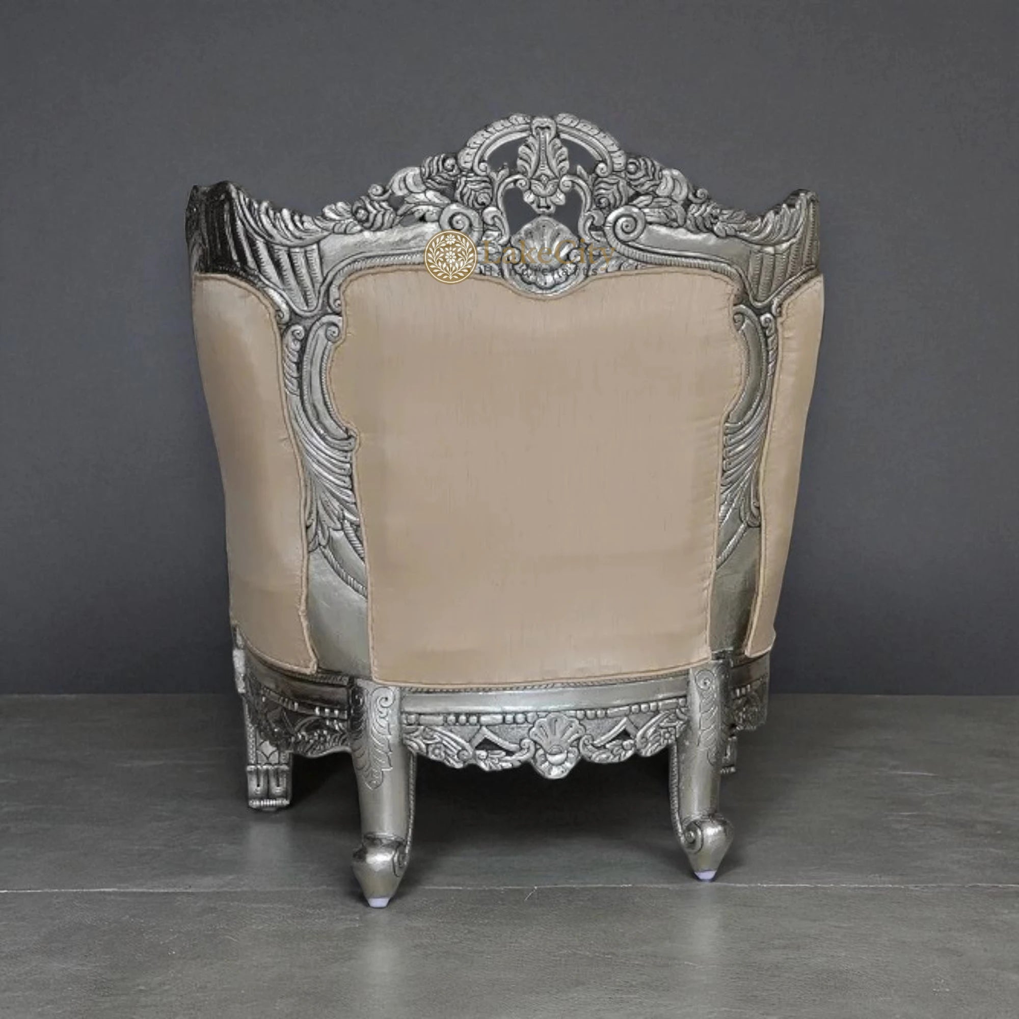 Handcrafted Miyo Silver Chair
