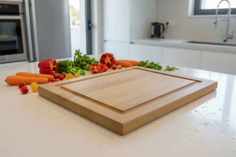 Handcrafted White oak Wood Cutting Board