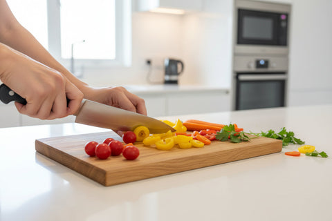 Handcrafted White oak Wood Cutting Board