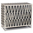 Malawi Bone Inlay Chest Of Drawers Black / White 2