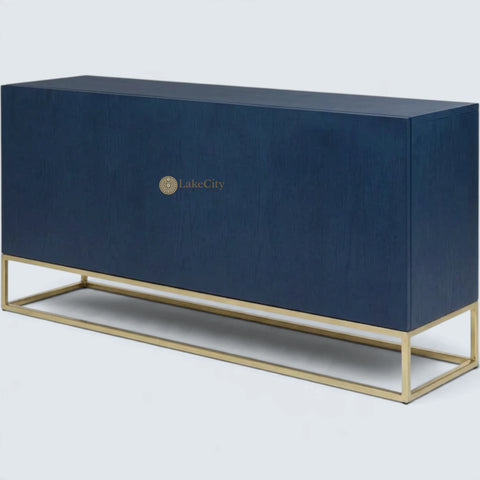 Illusion Bone Inlay Sideboard Indigo Blue