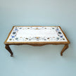 Italian Marble Dining Table Gemstone Inlay