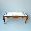 Italian Marble Dining Table Gemstone Inlay