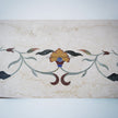 Italian Marble Dining Table Gemstone Inlay