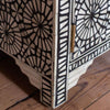 Kaleidoscope Bone Inlay Nightstand Black 3