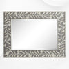 Kyra Bone Inlay Flower Wall Mirror Dusk 2