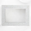 Kyra Bone Inlay Flower Wall Mirror White 2