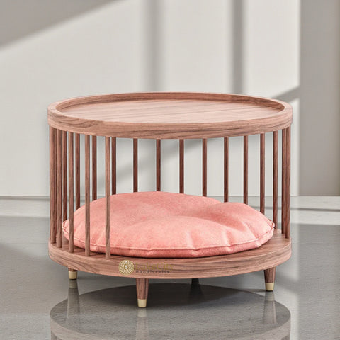 Lexi Premium Home Pets Sleeping Bed Brown