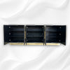 Liam Bone Inlay Large Sideboard Black 3