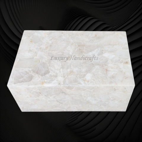 Lucia Crystal Quartz Coffee Table 4