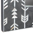 Mother Of Pearl Inlay Arrow Mirror Grey 3