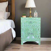 MOP 1 Drawer 2 Door Bedside Table Light Green
