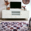 Madeline Bone Inlay Media Cabinet White 1