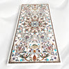 Maria Gemstone Inlay Marble Dining Table 8 Seater 2