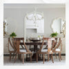 Mia Teakwood Bone Inlaid Dining Chair 4