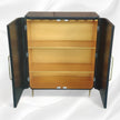 Midtown Bone Inlay Bar Cabinet Black 3