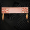 Moroccan Bone Inlay Desk Orange 1