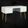 Moroccan Bone Inlay Desk Green 2