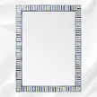 Nala Bone Inlay Striped Mirror Blue 2