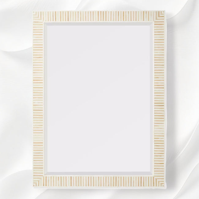 Nala Bone Inlay Striped Mirror Natural 1