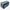 Navy Blue Mother of Pearl Inlay Chest Of 7 Drawers Large