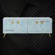 Optical Bone Inlay Media Console Sky Blue 1