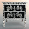 Paisley Bone Inlay Dresser Black 5