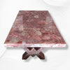 Rose Quartz Coffee Table Rectangle 3