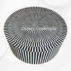 Bone Inlay Illusion Stripe Center Table Black 2