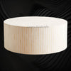 Bone Inlay Illusion Stripe Center Table White 1