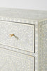 Bone Inlay Scroll Vine Buffet Grey 3