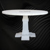 Star Bone Inlay Dining Table White 2