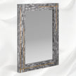 Stella Colored Bone and Brass Inlay Mirror Grey 2