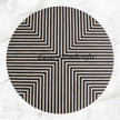 Stripe Bone Inlay Coffee Table Black 4