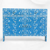 Sylvie MOP Inlay Sideboard Blue 6