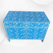 Sylvie MOP Inlay Sideboard Blue 1