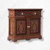 Teak Wood Bone Inlaid Cabinet 2