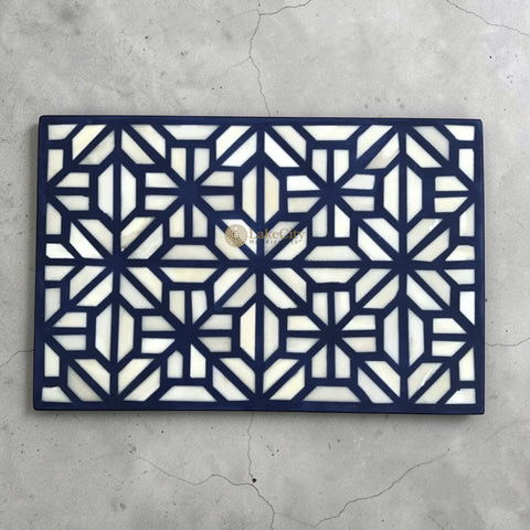 Tortoise Bone Inlay Box Indigo