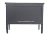 Two Drawer Quote Chest Black Mother Of Pearl Inlay 5