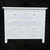 Vine Bone Inlay 5 Drawer Dresser Ivory 1