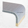 Waterfall Bone Inlay Coffee Table Indigo 2