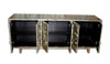 White Metal Flower Carved Buffet 3