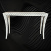 Wren Bone Inlay Curved Console Coffee Beige 3